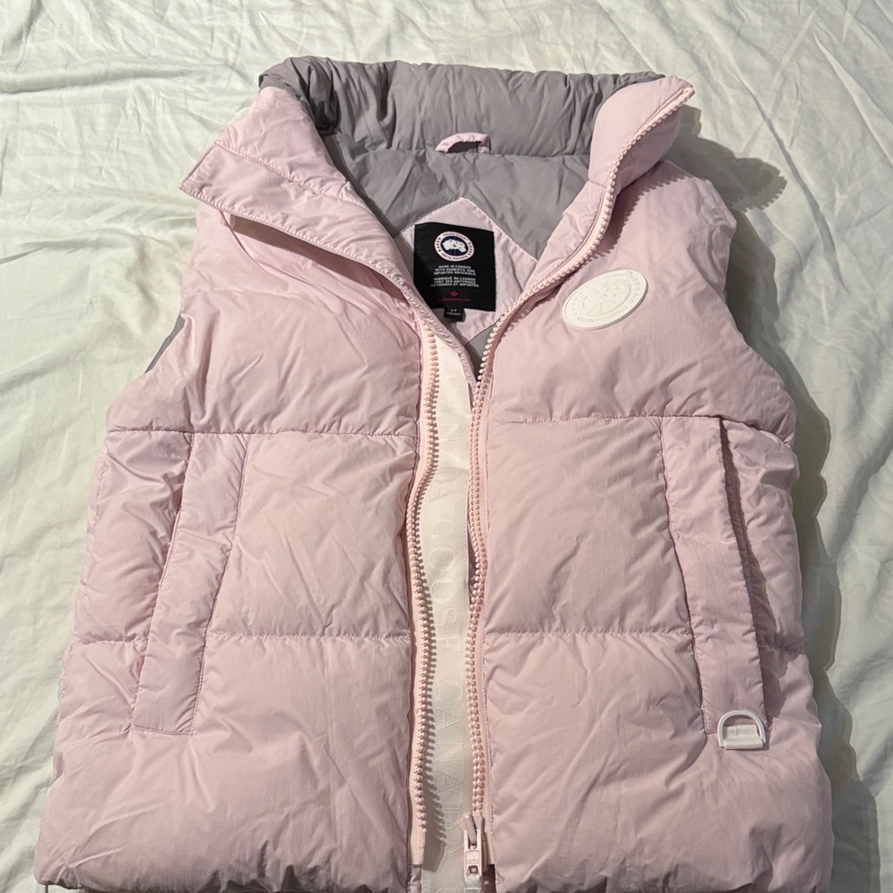 Canada Goose sunset pink pastel Everett vest